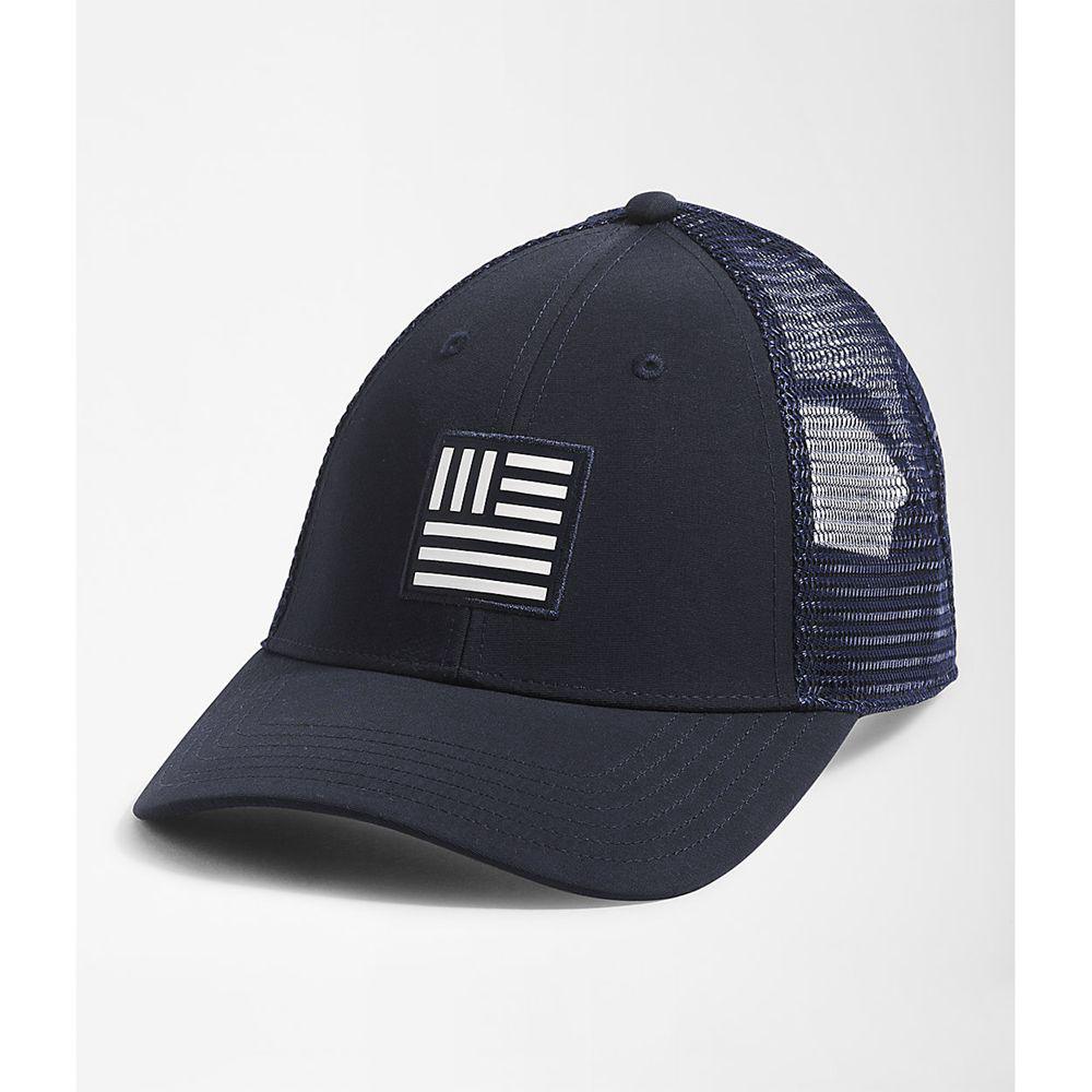 The North Face Ic Tech Ανδρικα Trucker Καπέλο - Σκουρο Μπλε (QZXP24836)